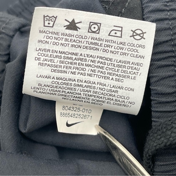 Nike Joggers Men’s XXL Lightweight Cotton Blend Athletic Pants Swoosh Dark Gray - Picture 11 of 13